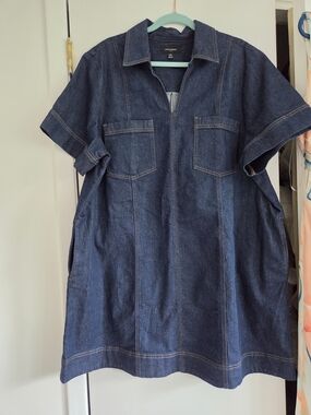 Denim Mini Dress SIZE XXL